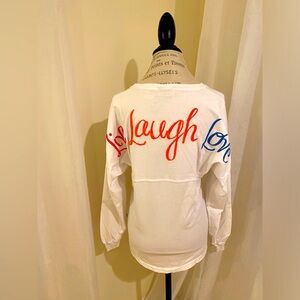 Spirit white jersey top
